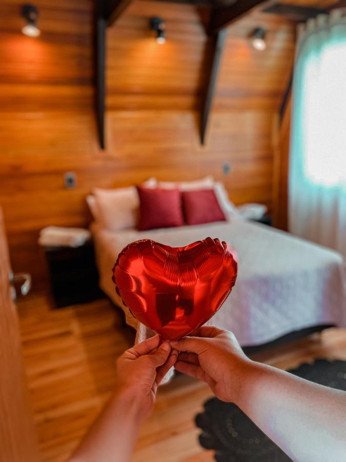 Cabanas Doce Recanto • Chalé com jacuzzi Bom Retiro  Exterior foto